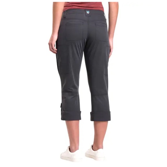 Kuhl Women's Spire Roll-Up 32” Inseam Grey Hiking Outdoor Pants Size 6 Reg New - Picture 7 of 16